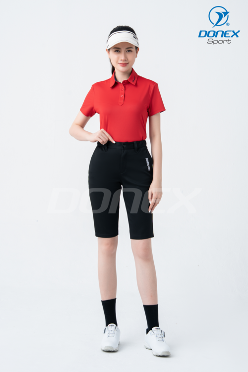 Áo thể thao nữ AC-3846 Đỏ phối navy